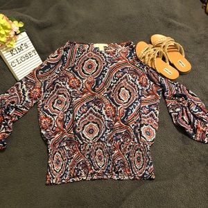 MICHAEL KORS - 3/4 sleeve blouse